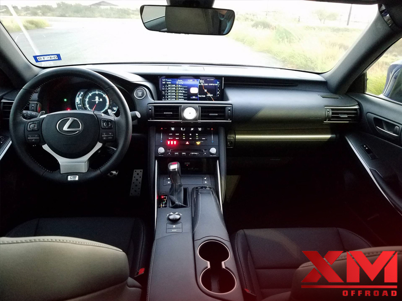 2017 Lexus IS200t F Sport Interior